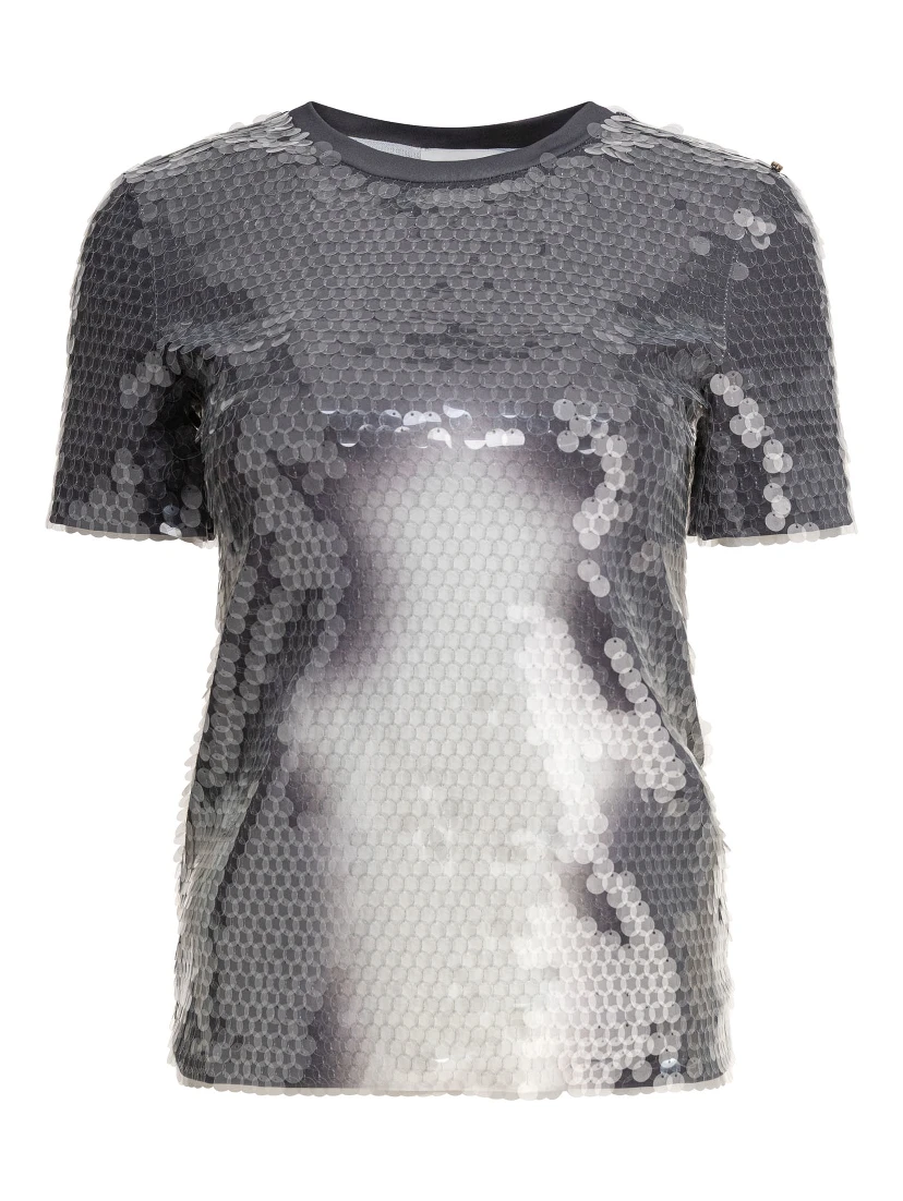T-shirt with sequins