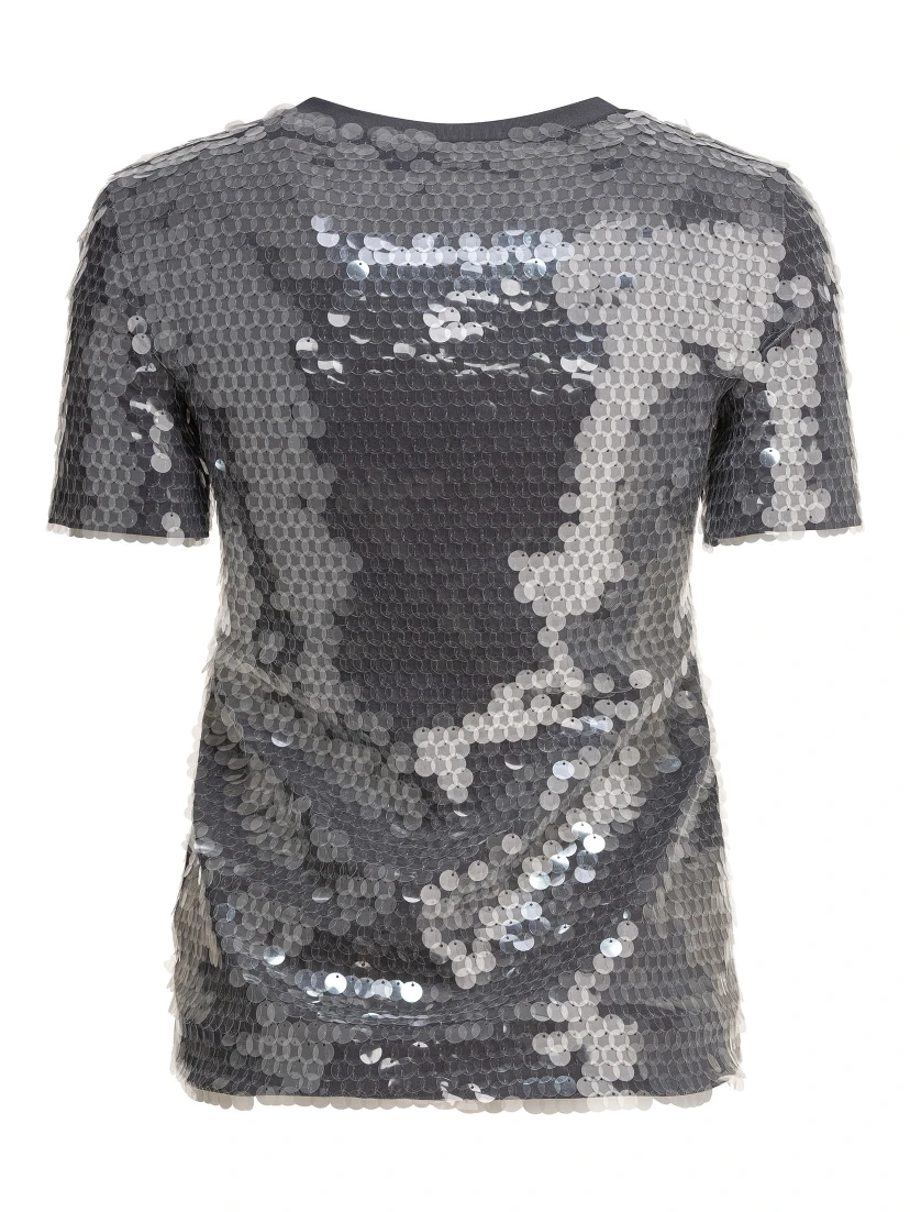 T-shirt with sequins