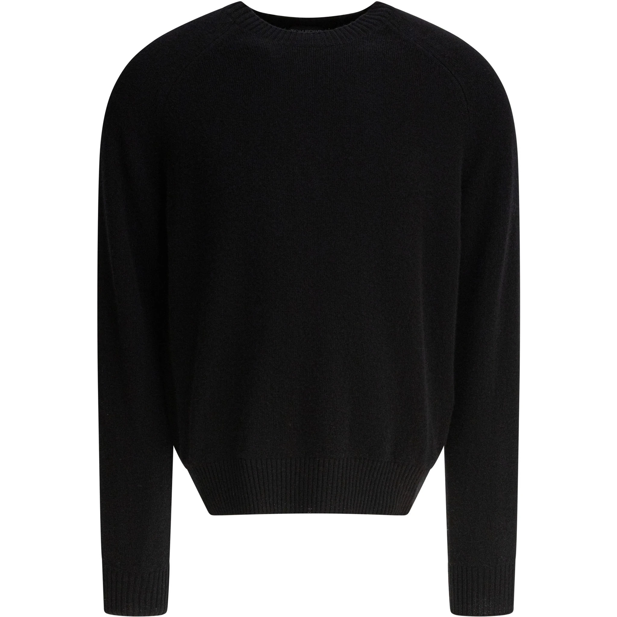 Wool and cashmere crewneck sweater