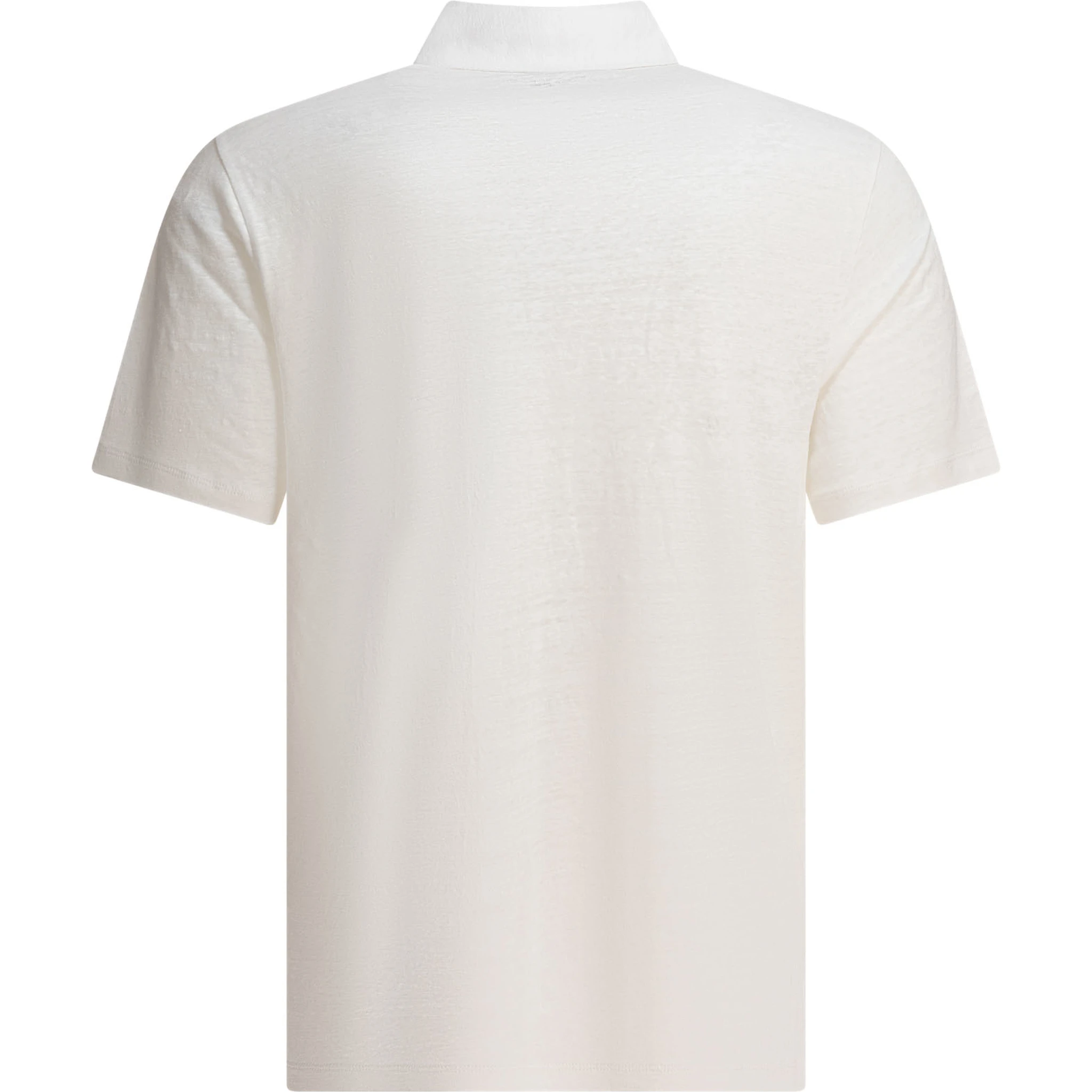 Linen polo shirt