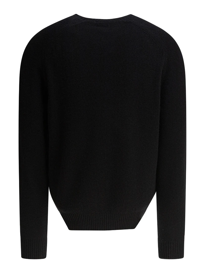 Wool and cashmere crewneck sweater