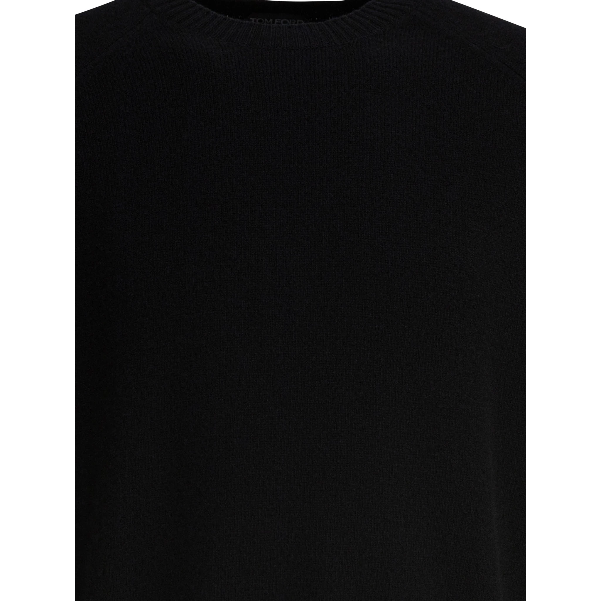 Wool and cashmere crewneck sweater