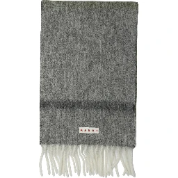 Mohair and alpaca scarf