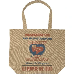 "Canvas Graphic" tote shoulder bag