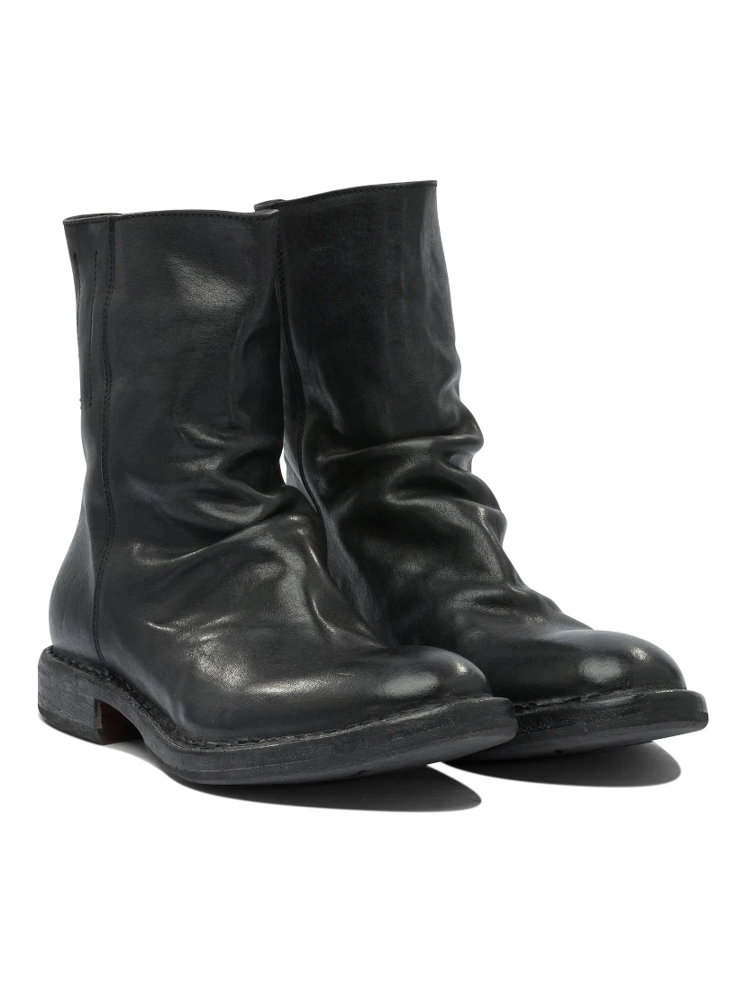 "Minsk" zippered ankle boots
