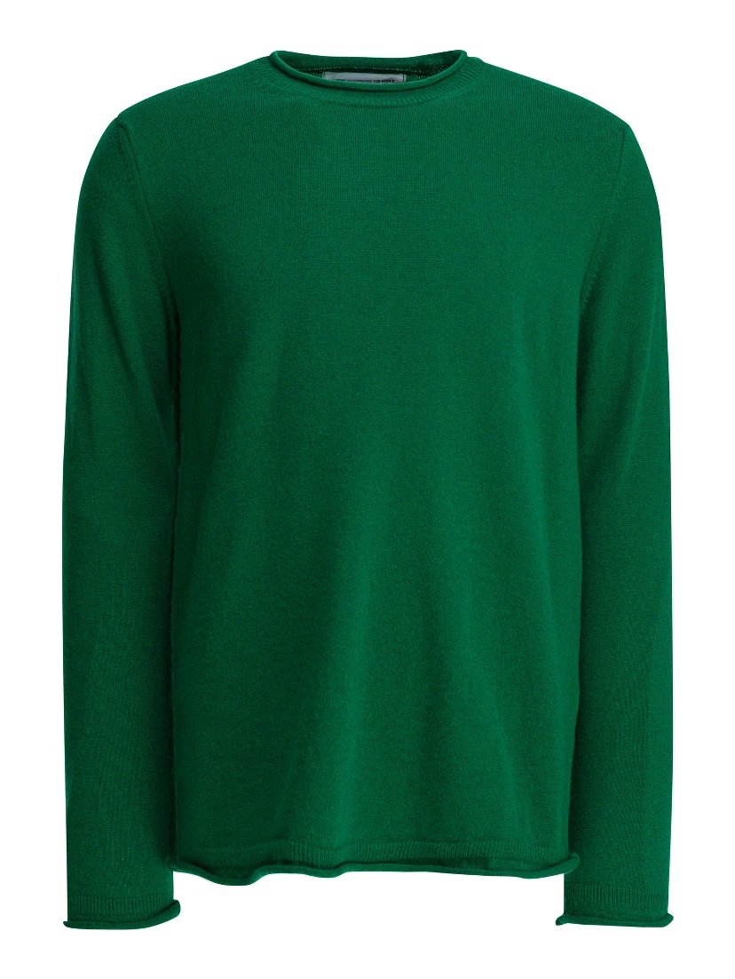 Wool crewneck sweater