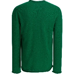 Wool crewneck sweater