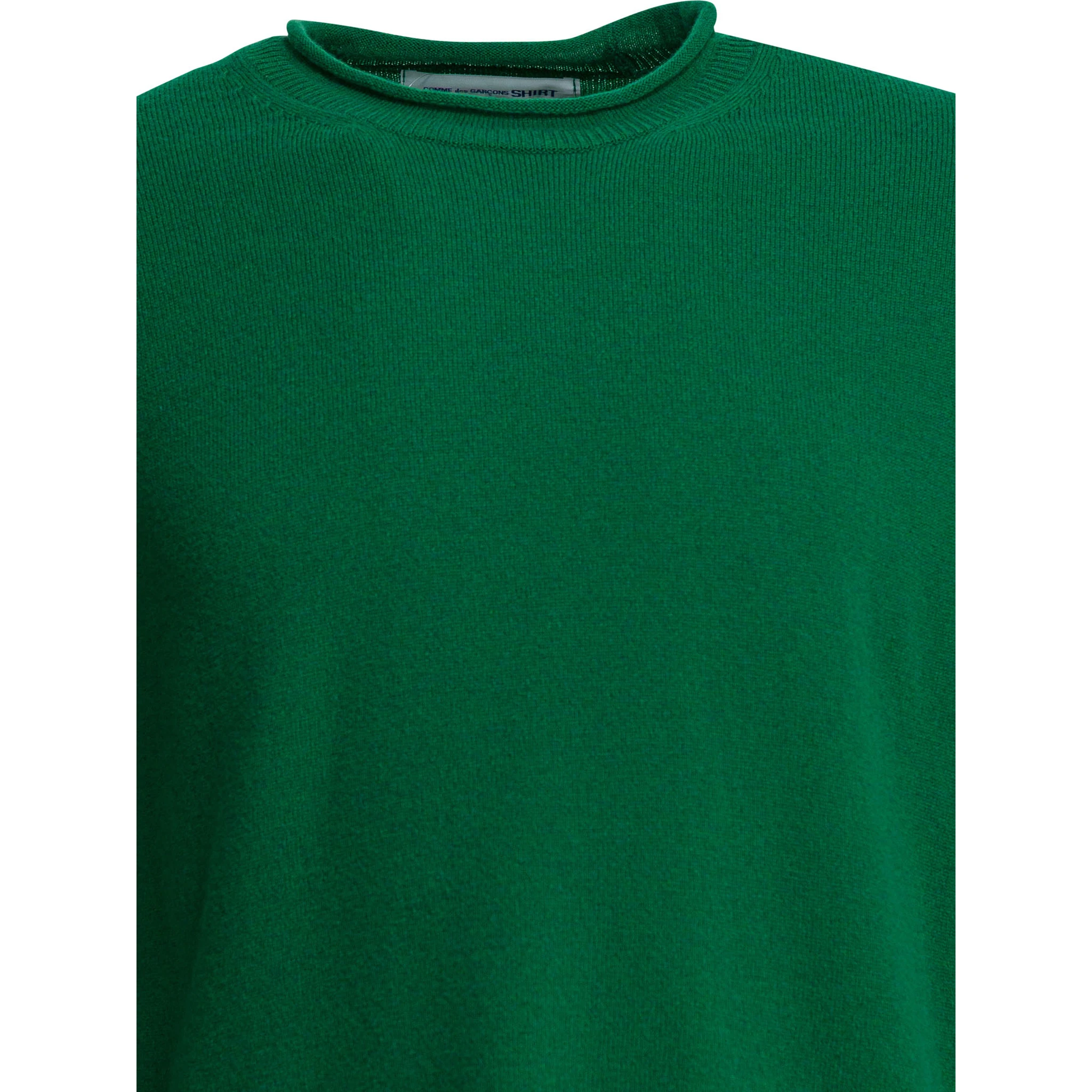 Wool crewneck sweater