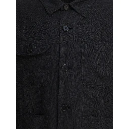 Linen work jacket