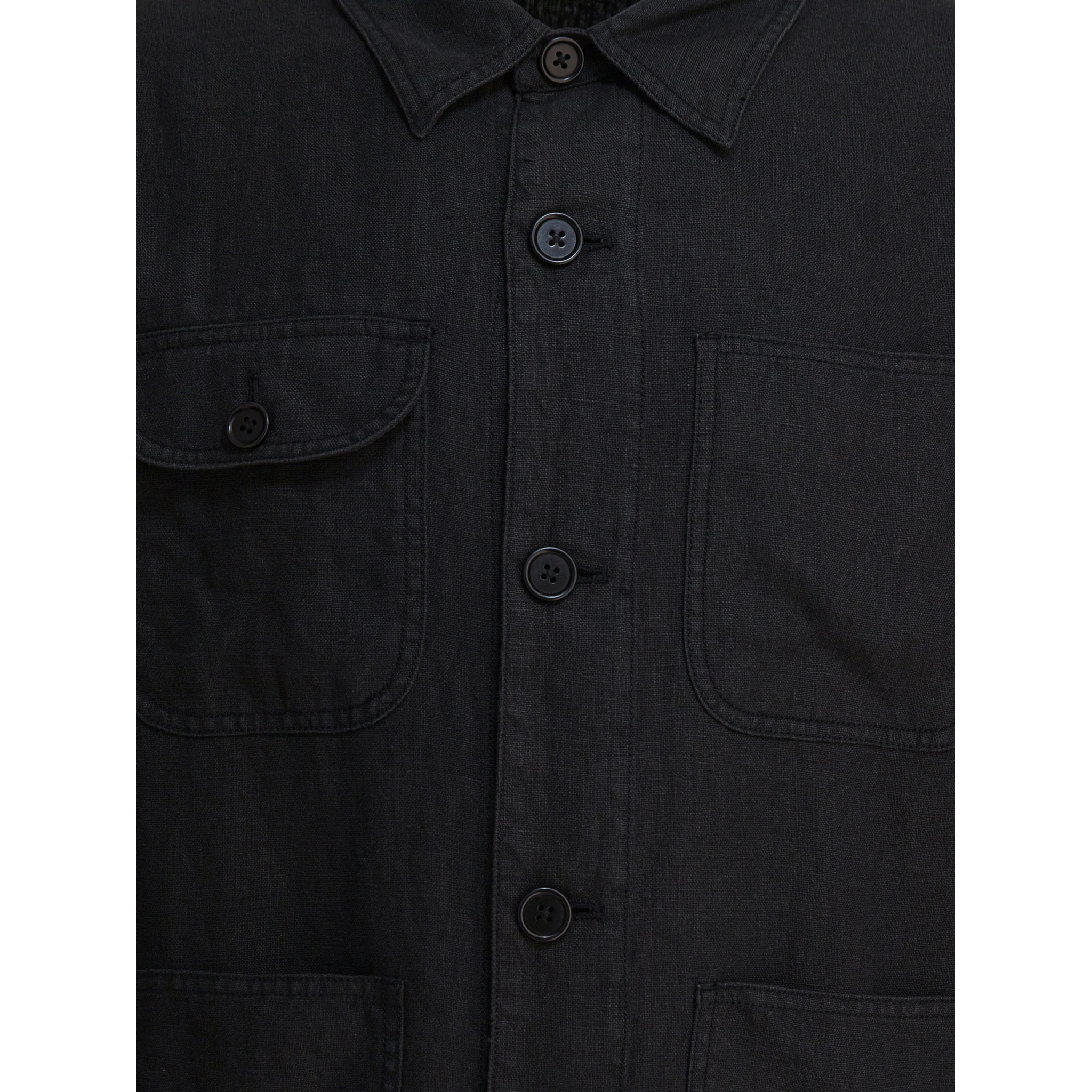 Linen work jacket