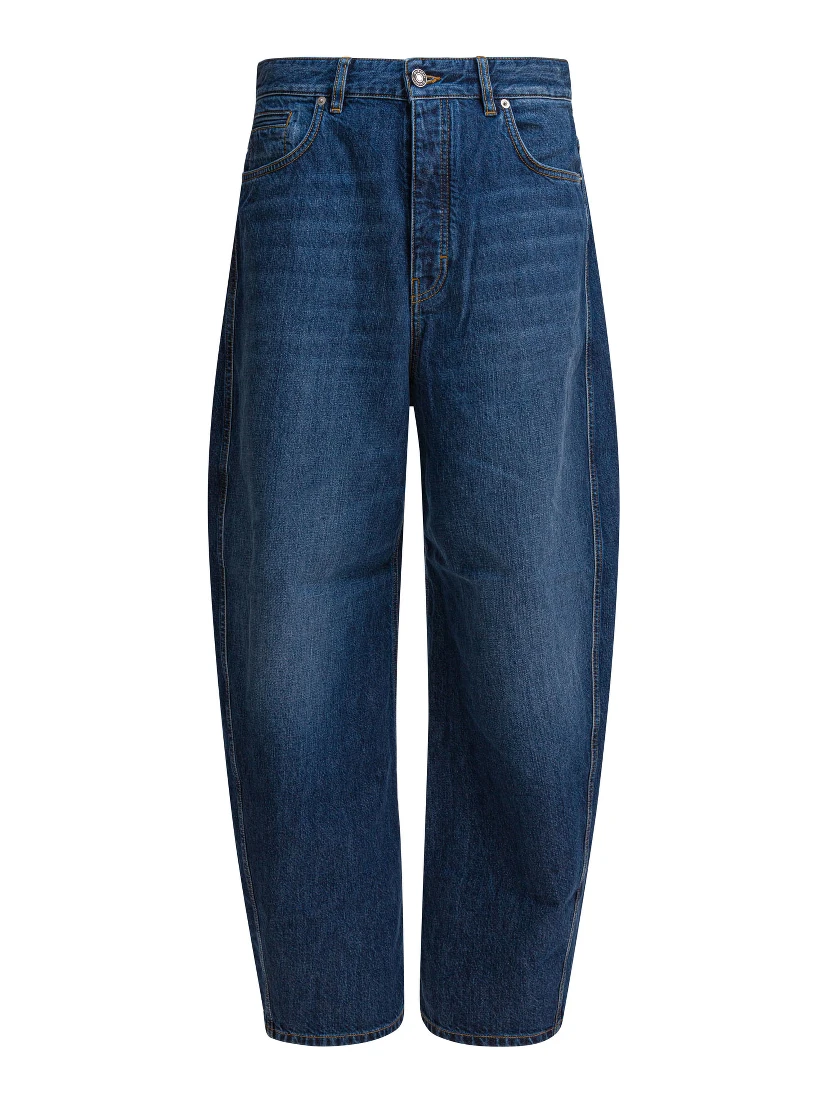 Wide leg jeans