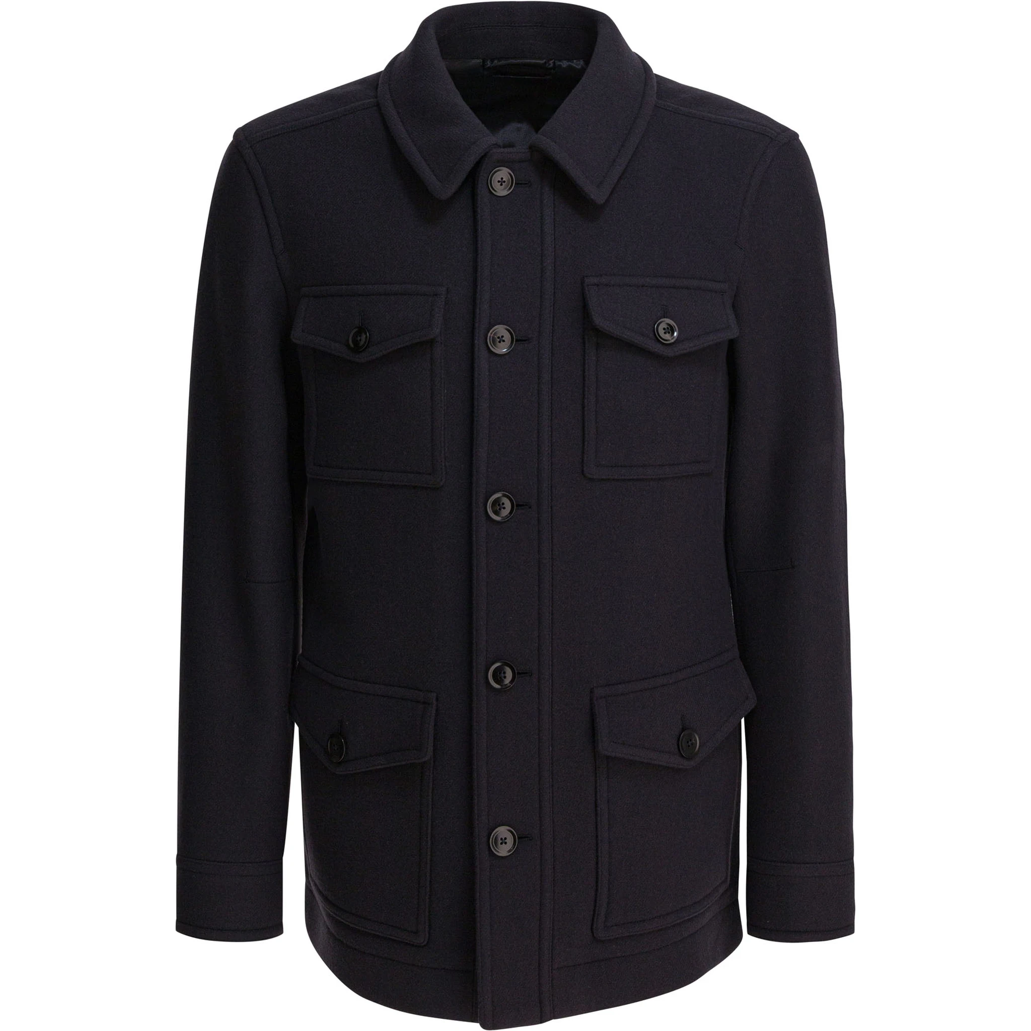 Virgin wool coat