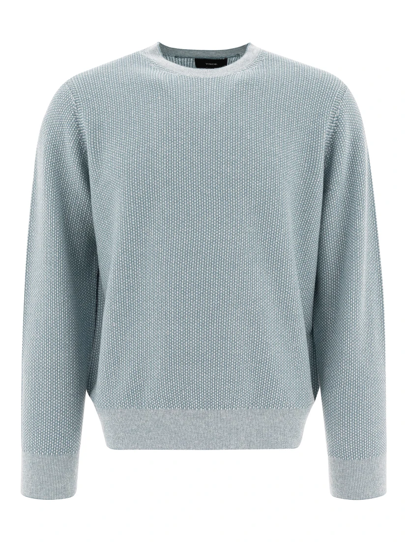"Geo-Jacquard" sweater