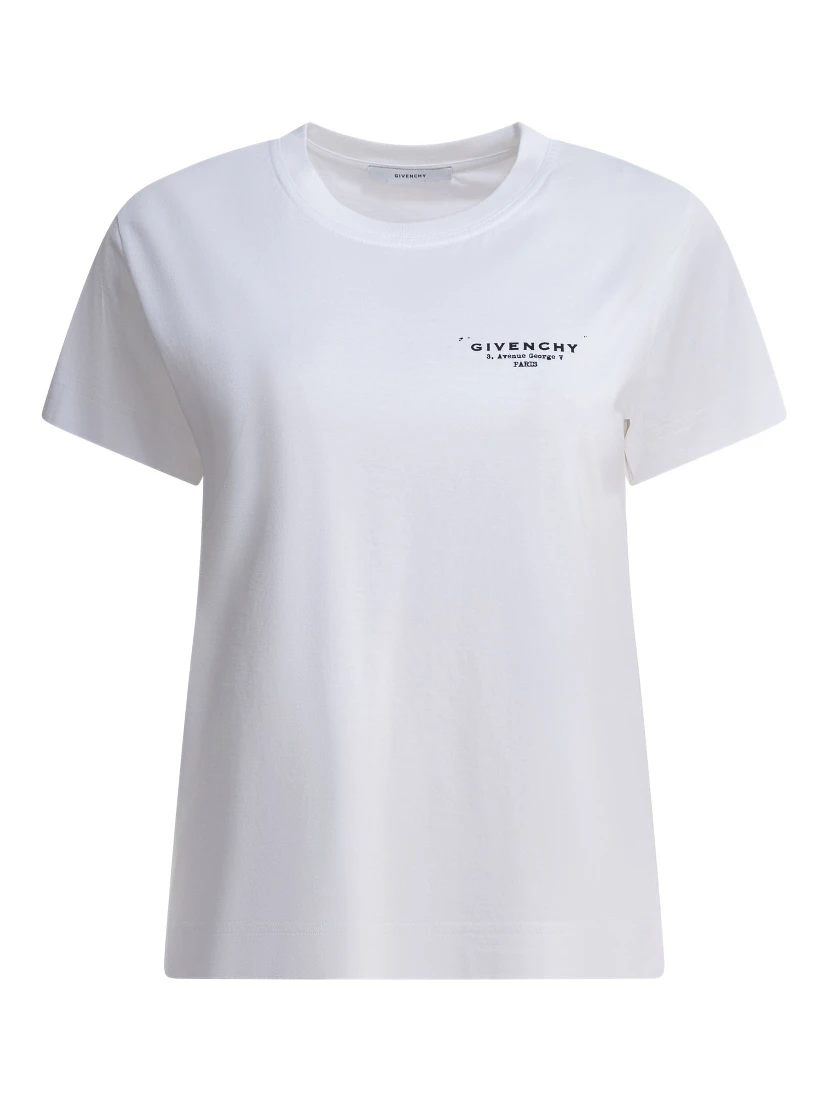 T-shirt with GIVENCHY print