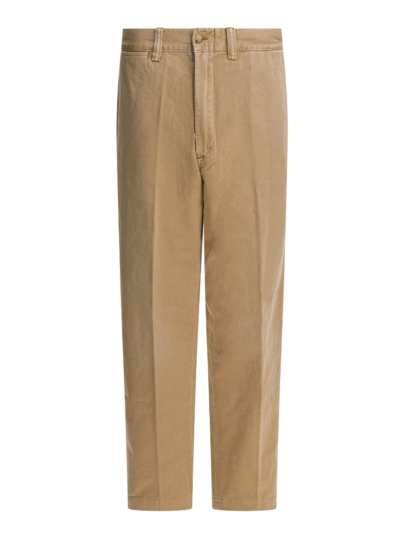 Straight leg trousers