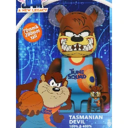 لعبة "Be@rbrick Tasmanian Devil Space Jam 400%+100%"