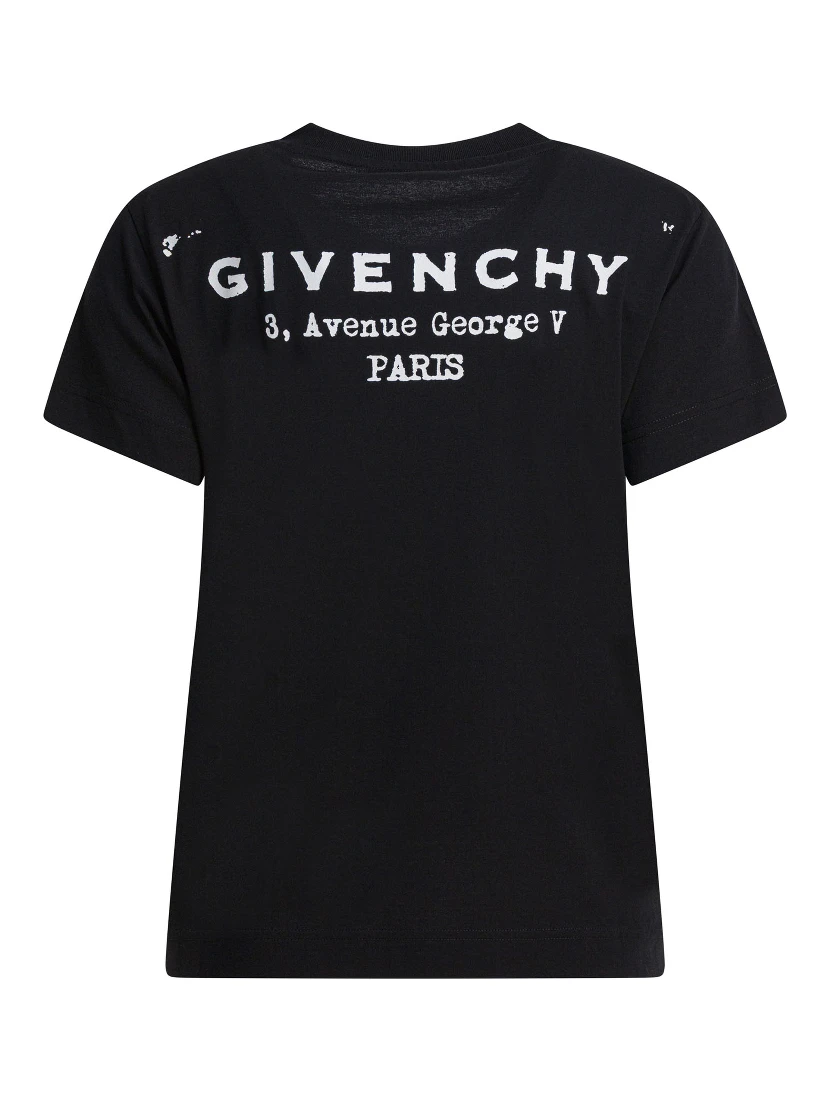T-shirt with GIVENCHY print