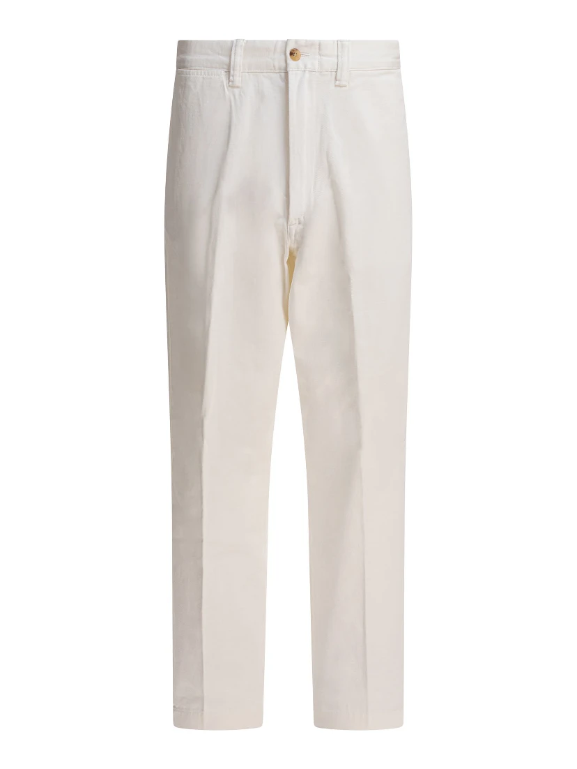 Straight leg trousers