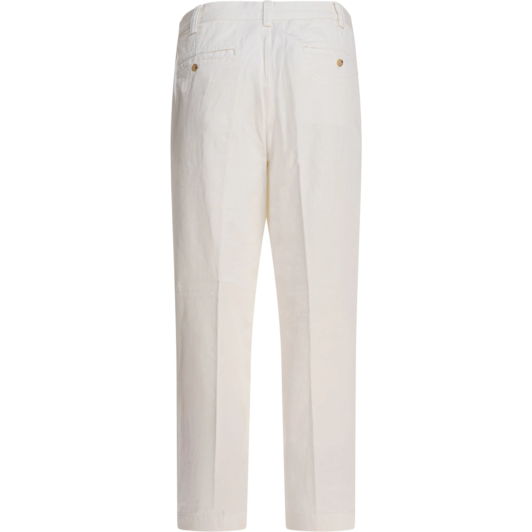 Straight leg trousers