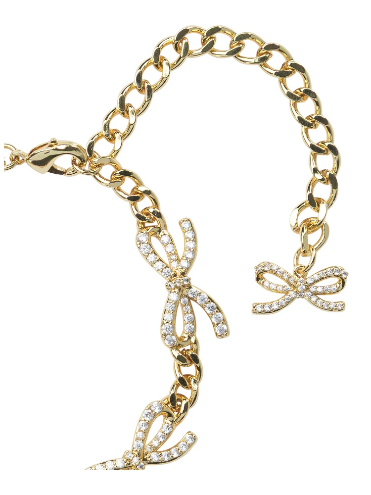 Crystal bow bracelet alternative