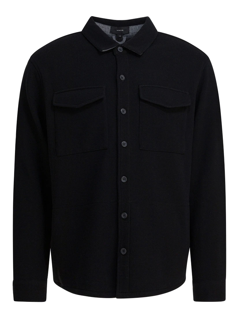 Cotton overshirt jacket