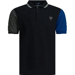 "Comme Des Garçons X Fred Perry" button-down polo shirt