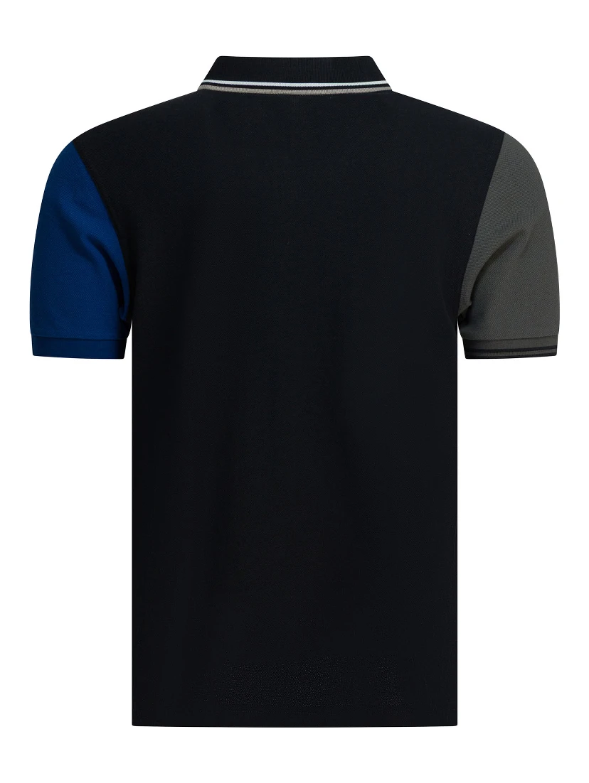 "Comme Des Garçons X Fred Perry" button-down polo shirt