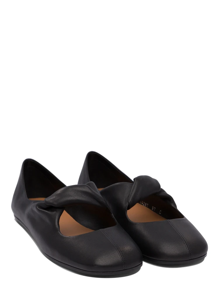 Twisted detail ballet flats alternative