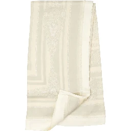 Printed silk scarf