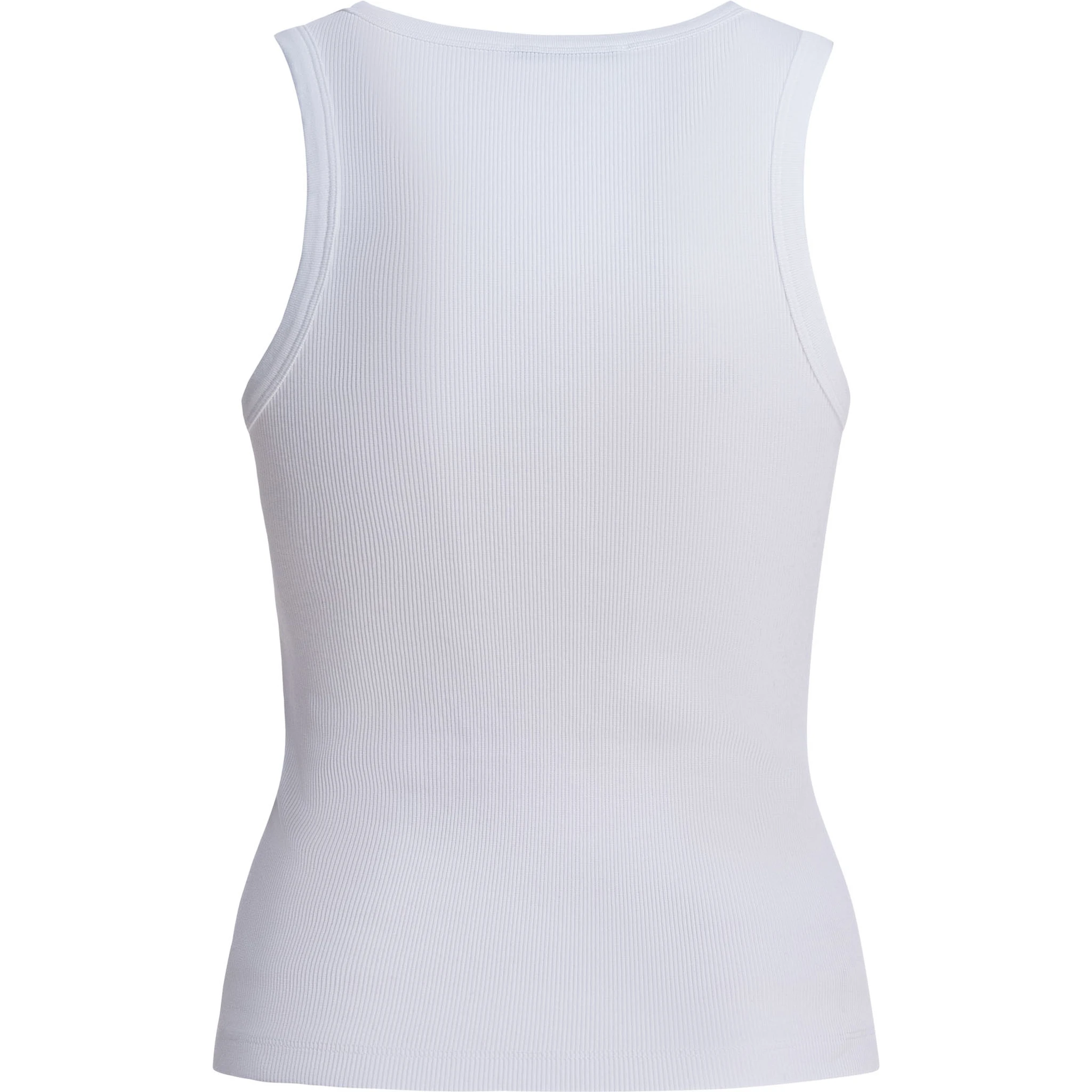 Cotton tank top with logo