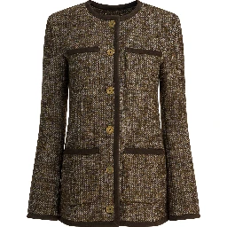 Wool blend jacket