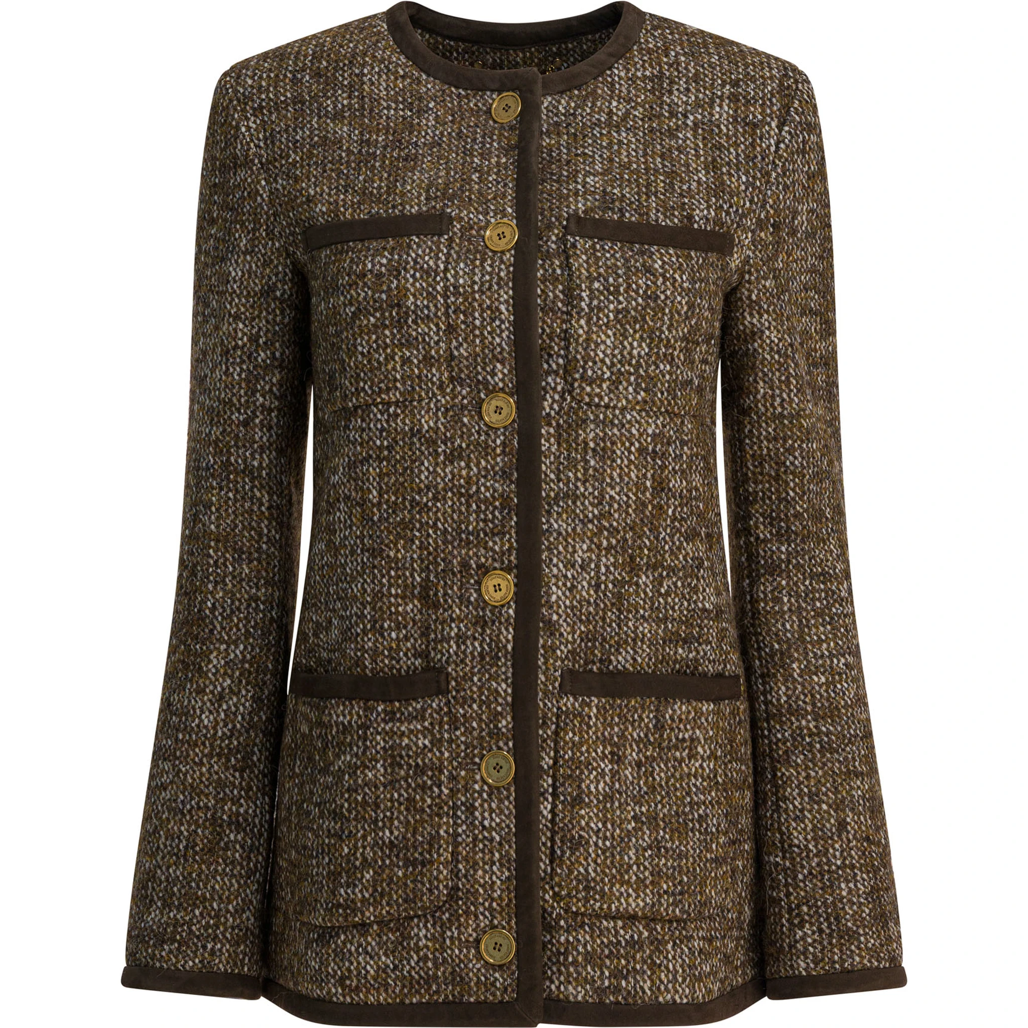 Wool blend jacket
