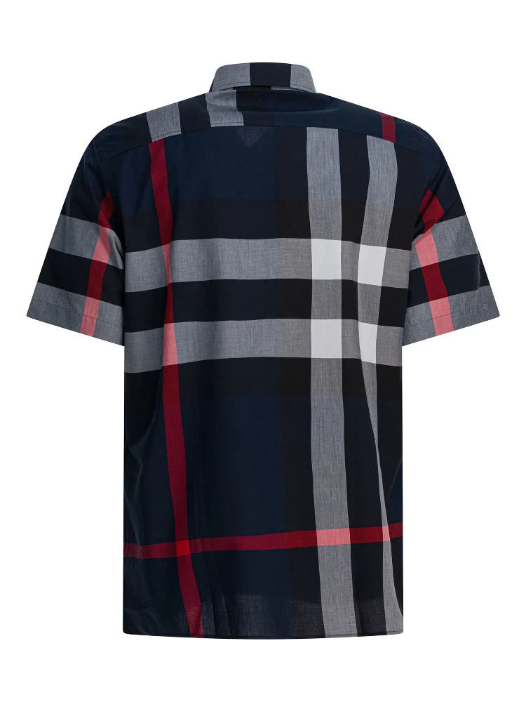 "Check" Cotton shirt alternative