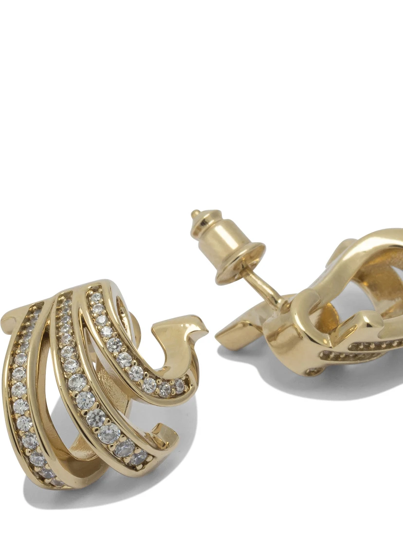 "Triplo Gancini" Earrings