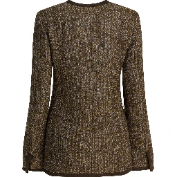 Wool blend jacket