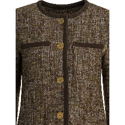 Wool blend jacket