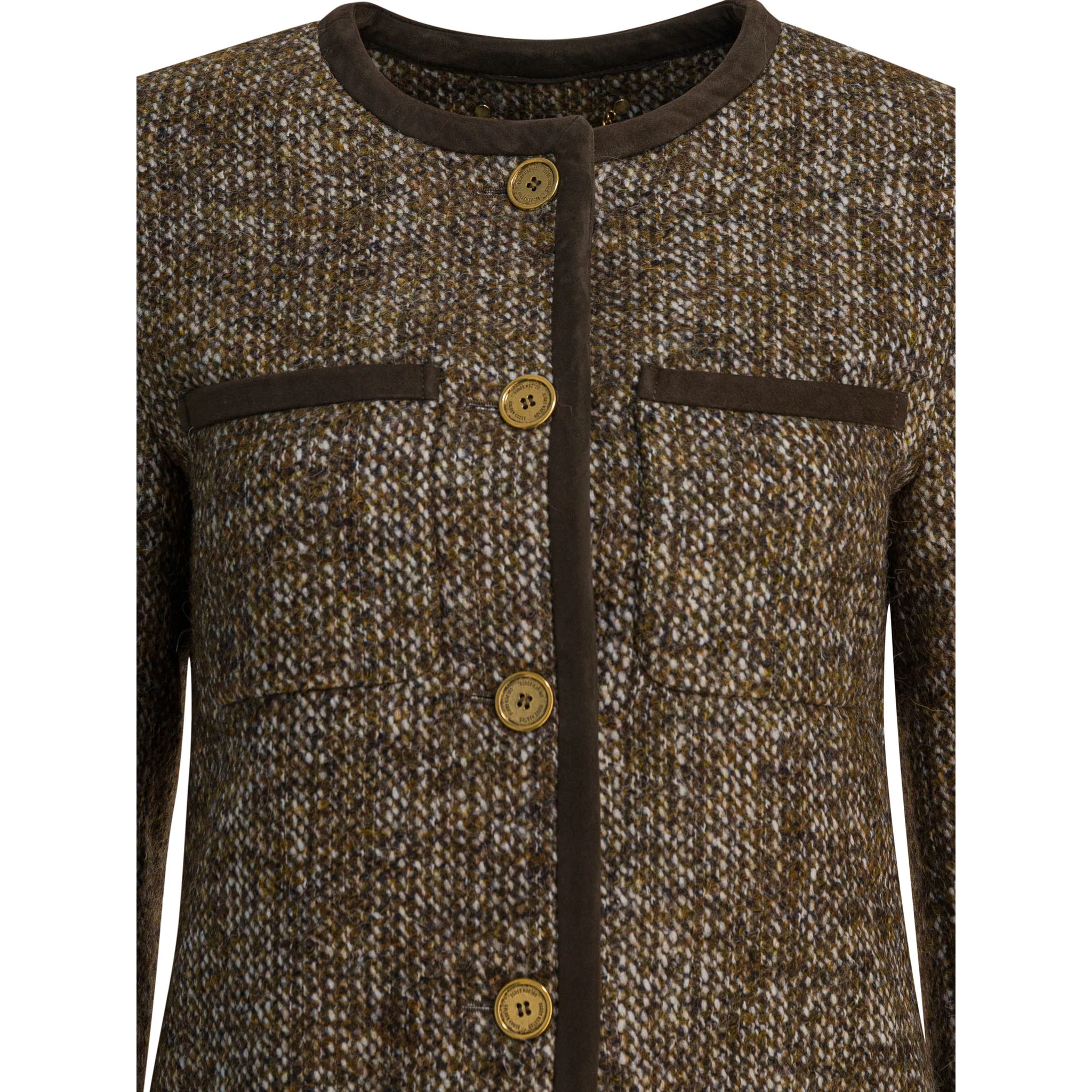 Wool blend jacket