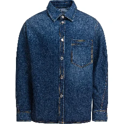 Denim overshirt