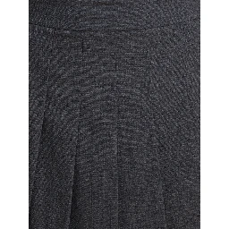 Pleated miniskirt