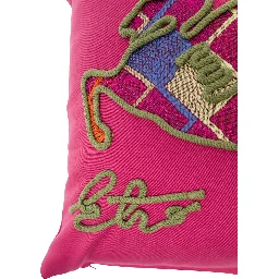 CUSCINO RICAMATO 45X45 COTONE