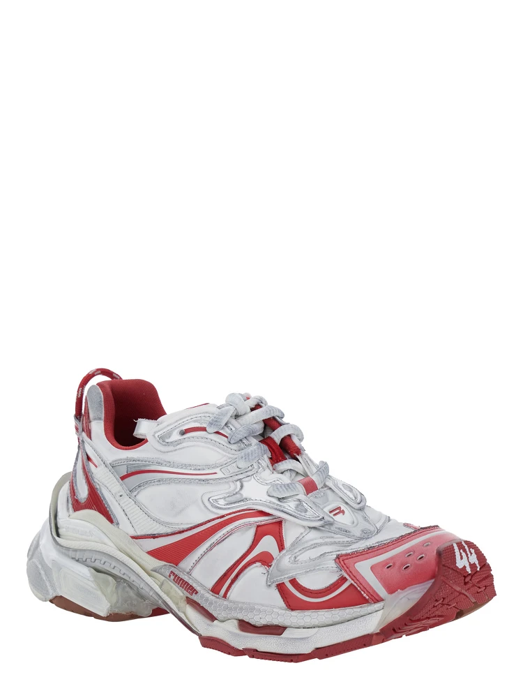 Runner 2 Multicolor Sneaker with Embossed Logo in Mesh and Nylon Man alternative