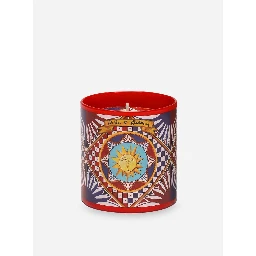 شمعة معطرة برائحة الياسمين البري بنقشة كاريتو