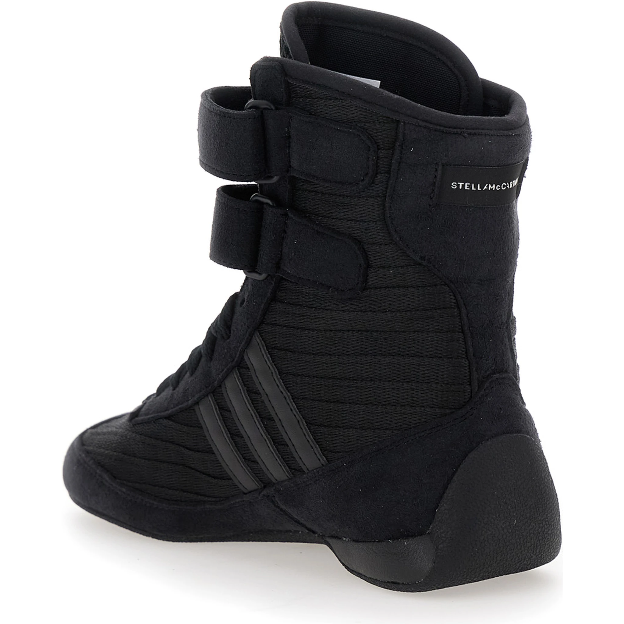 Rasant Black Sneakers with Strap Closure and Logo Detail on the Side in Tech Fabric Woman