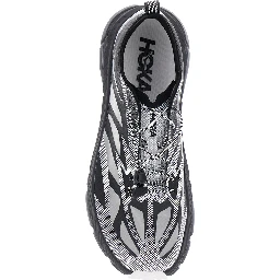 Mafate Speed 4 Lite Black Low Top Sneakers with Mesh Panels in Tech Fabric Unisex