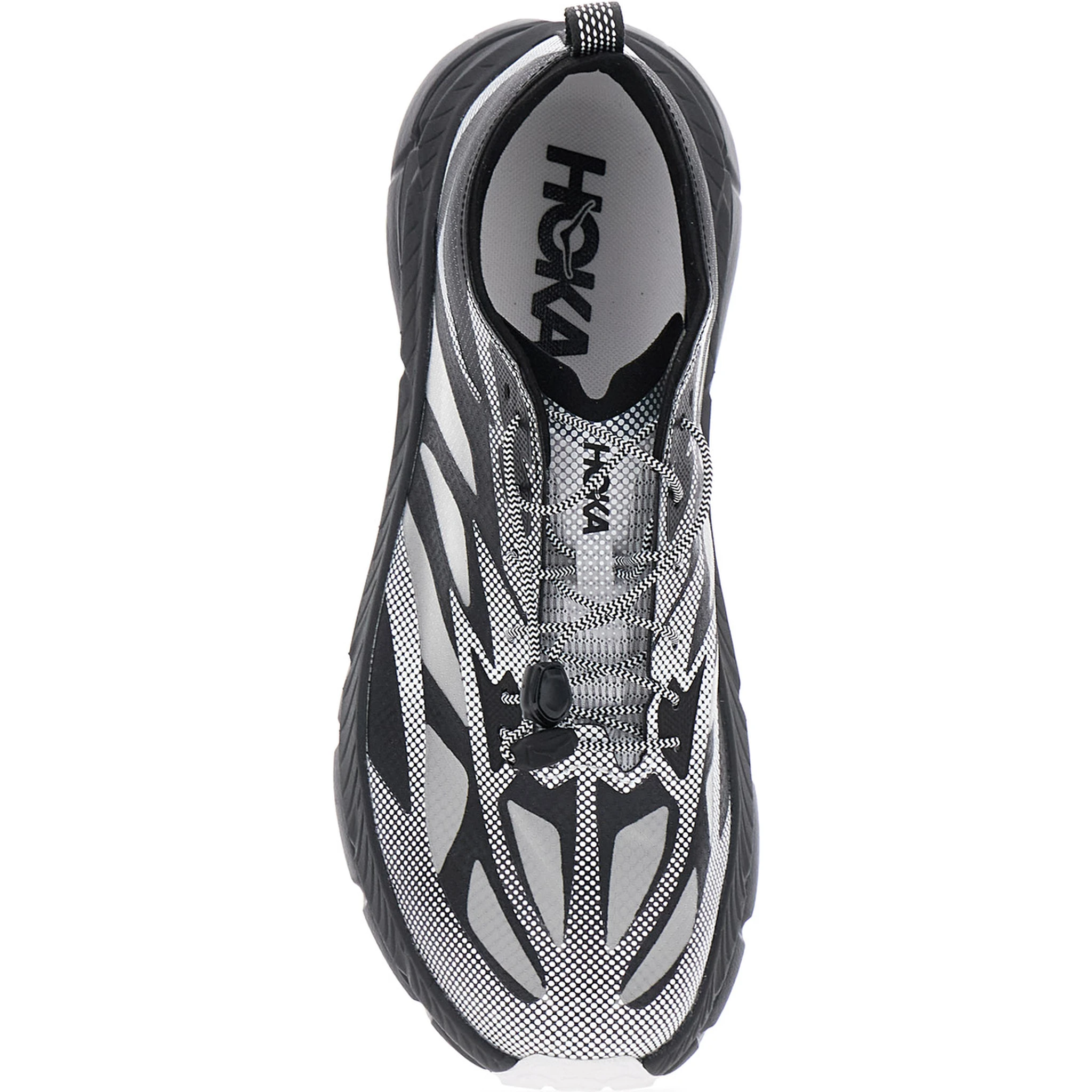 Mafate Speed 4 Lite Black Low Top Sneakers with Mesh Panels in Tech Fabric Unisex