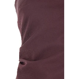Bordeaux Bustier Dress in Tech Fabric Woman