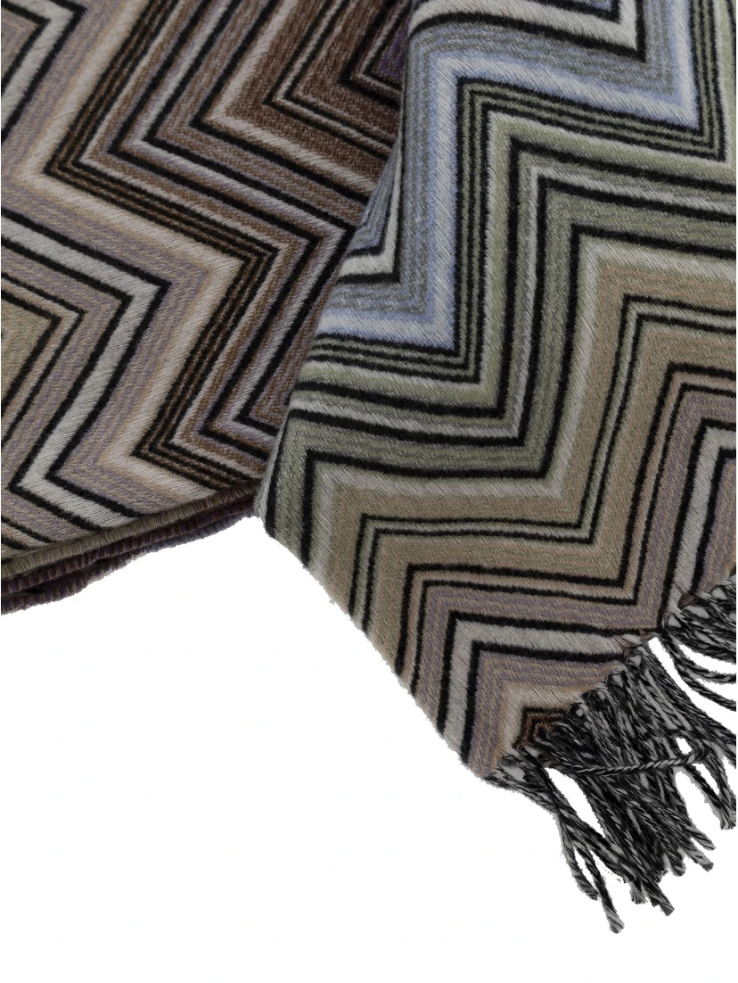 Missoni Home Multicolor Wool and Cashmere Perseo Plaid