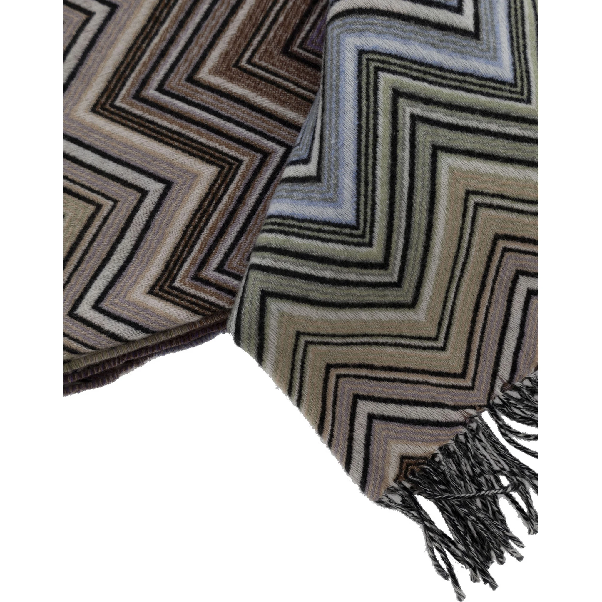 Missoni Home Multicolor Wool and Cashmere Perseo Plaid