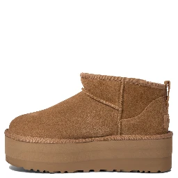 "Classic Ultra Mini Platform" ankle boots