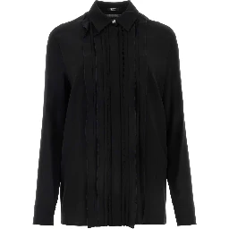 INFORMAL SHIRT CREPE DE CHINE FABRIC